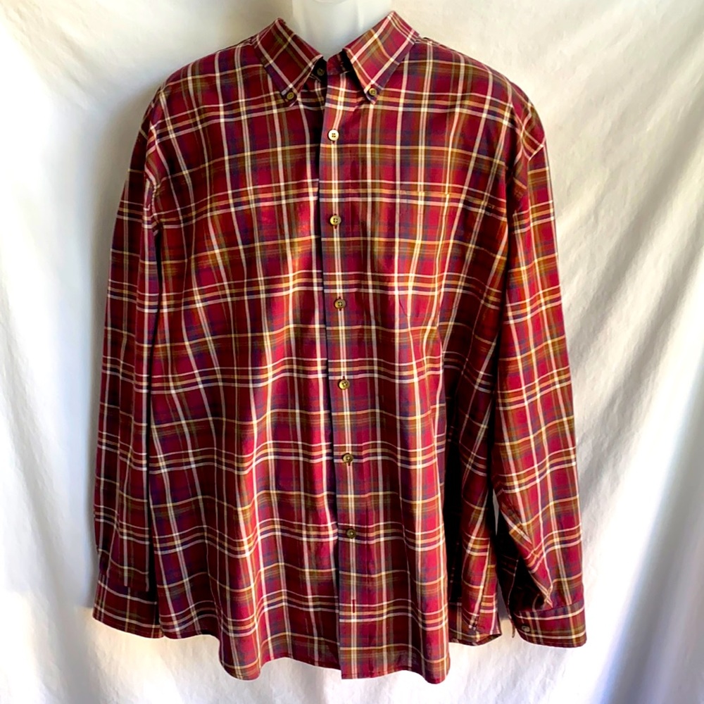 Saddlebred Big & Tall Wrinkle Free Button Down